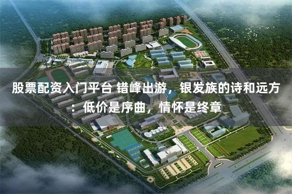股票配资入门平台 错峰出游，银发族的诗和远方：低价是序曲，情怀是终章