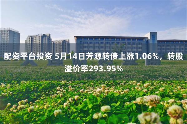 配资平台投资 5月14日芳源转债上涨1.06%，转股溢价率293.95%