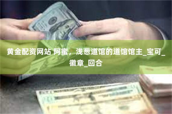 黄金配资网站 阿蜜，浅葱道馆的道馆馆主_宝可_徽章_回合