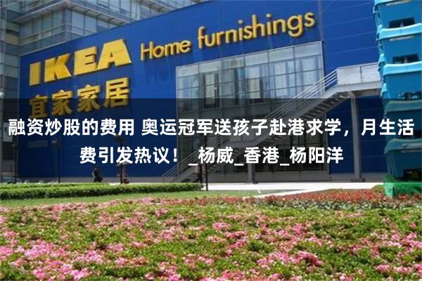 融资炒股的费用 奥运冠军送孩子赴港求学，月生活费引发热议！_杨威_香港_杨阳洋