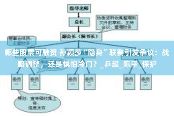 哪些股票可融资 孙颖莎“隐身”联赛引发争议：战略调整，还是惧怕冷门？_乒超_陈幸_保护